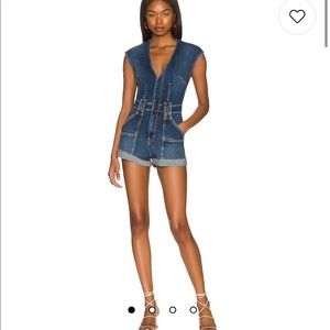 SOLD NWOT x REVOLVE CRVY Lolita Playsuit in Indigo